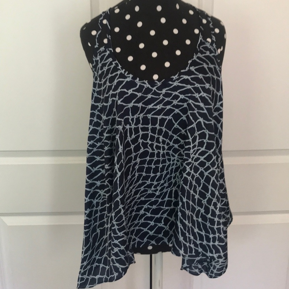 Collective Concepts Razorback Silk Tank